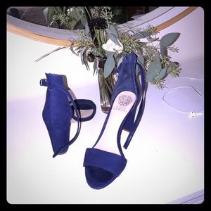 Vince Camuto Corlina Ankle Strap Heeled Sandal